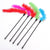 Cat Play Stick Teaser Toy With Feather