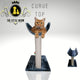 Cat Scratch Post With Curve Top & Toy Ball With Bell