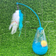 Cat Interactive Tumbler Toy With Feather & Bell Treat Dispenser