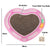 Cat Toy Heart Shape Cat Scratcher Pad With Running Track