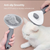 Cat & Dog Oval Grooming Comb Brush With Push Button